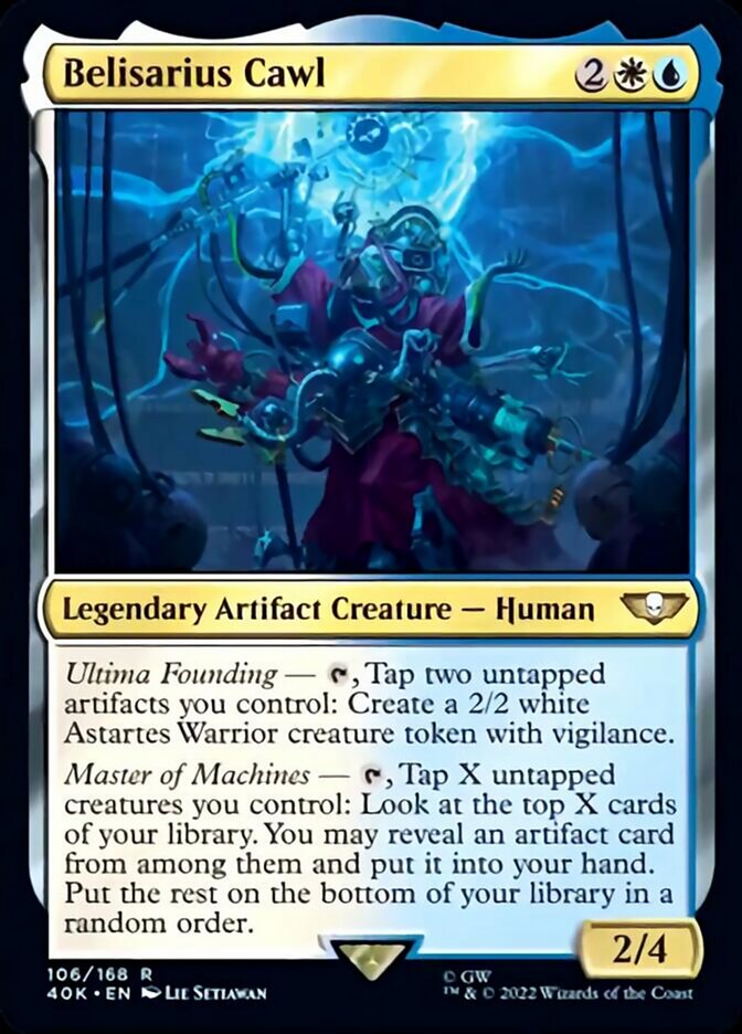 Belisarius Cawl [Warhammer 40,000] | Jomio and Rueliete's Cards and Comics