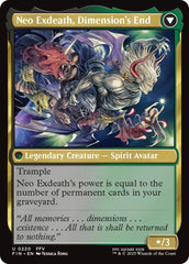 Exdeath, Void Warlock // Neo Exdeath, Dimension's End [FINAL FANTASY] | Jomio and Rueliete's Cards and Comics
