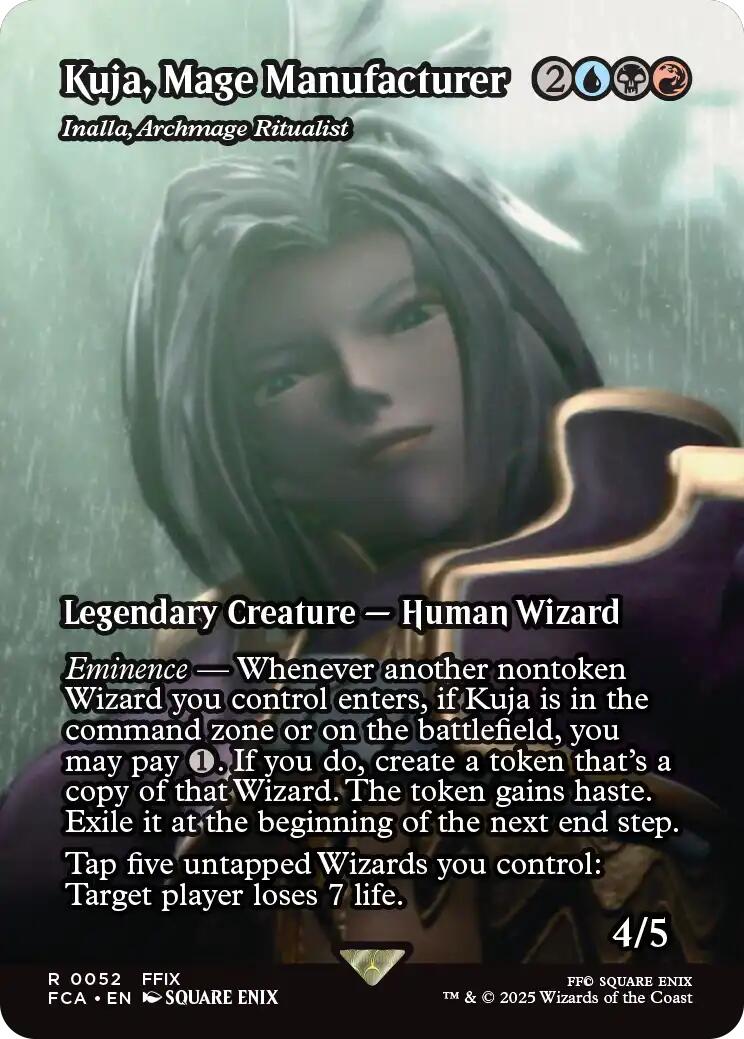 Kuja, Mage Manufacturer - Inalla, Archmage Ritualist (Showcase) [FINAL FANTASY : Through the Ages] | Jomio and Rueliete's Cards and Comics