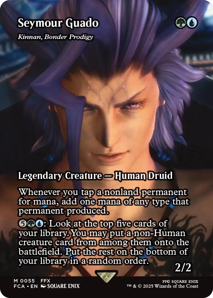 Seymour Guado - Kinnan, Bonder Prodigy (Showcase) [FINAL FANTASY : Through the Ages] | Jomio and Rueliete's Cards and Comics