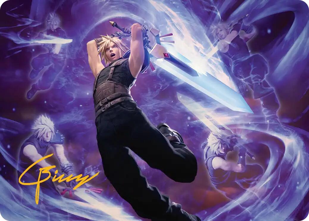 Cloud's Limit Break Art Card (Gold-Stamped Signature) [FINAL FANTASY Art Series] | Jomio and Rueliete's Cards and Comics