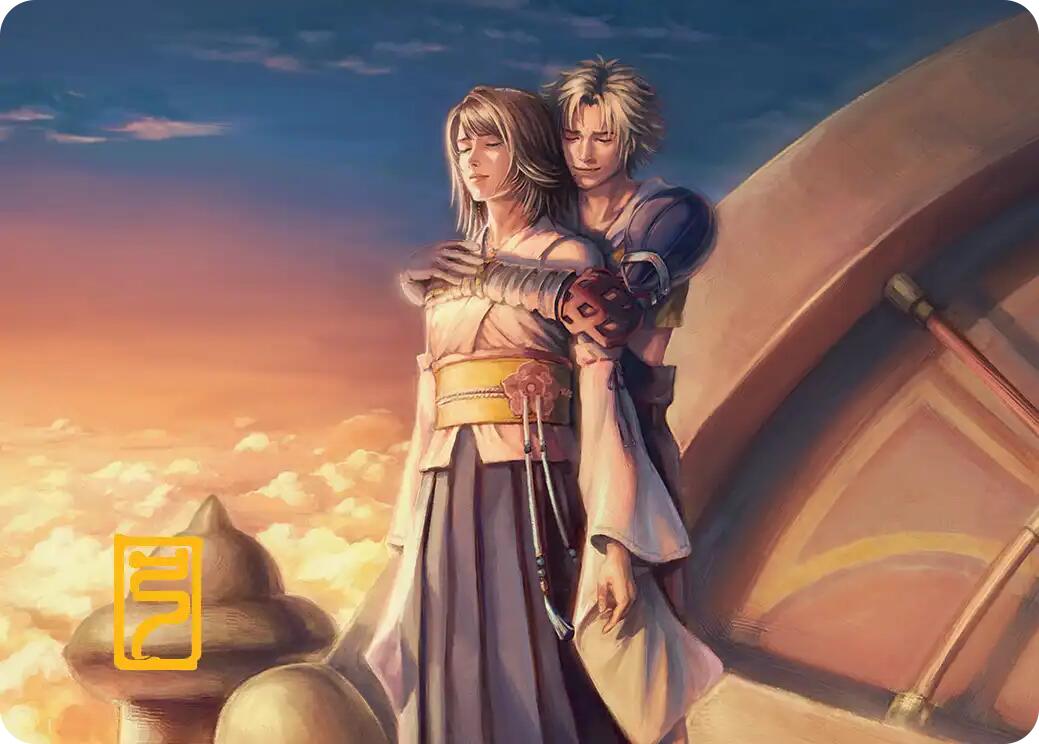 Farewell Art Card (Gold-Stamped Signature) [FINAL FANTASY Art Series] | Jomio and Rueliete's Cards and Comics