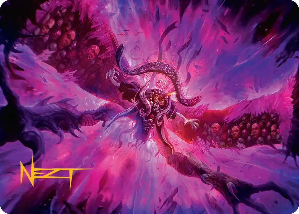 Hades, Sorcerer of Eld Art Card (Gold-Stamped Signature) [FINAL FANTASY Art Series] | Jomio and Rueliete's Cards and Comics