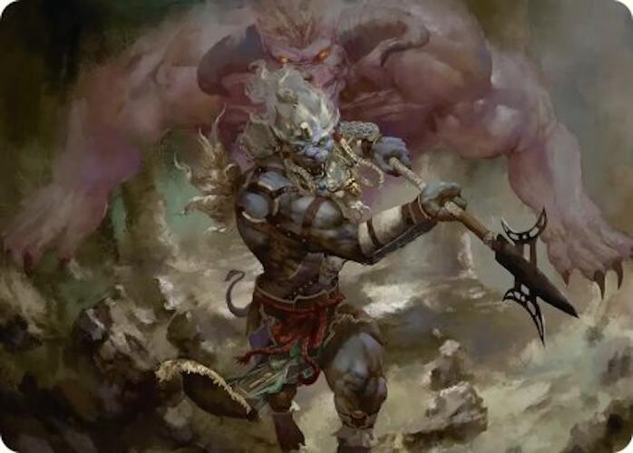 Kimahri, Valiant Guardian Art Card [FINAL FANTASY Art Series] | Jomio and Rueliete's Cards and Comics