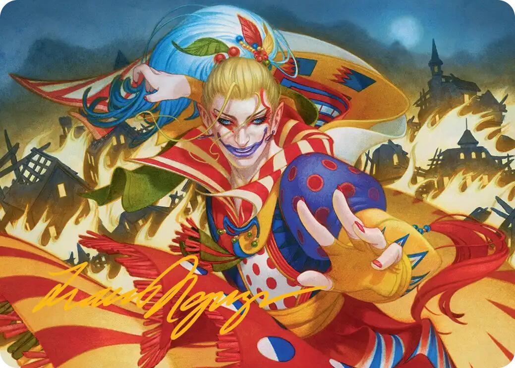 Ruinous Ultimatum Art Card (Gold-Stamped Signature) [FINAL FANTASY Art Series] | Jomio and Rueliete's Cards and Comics