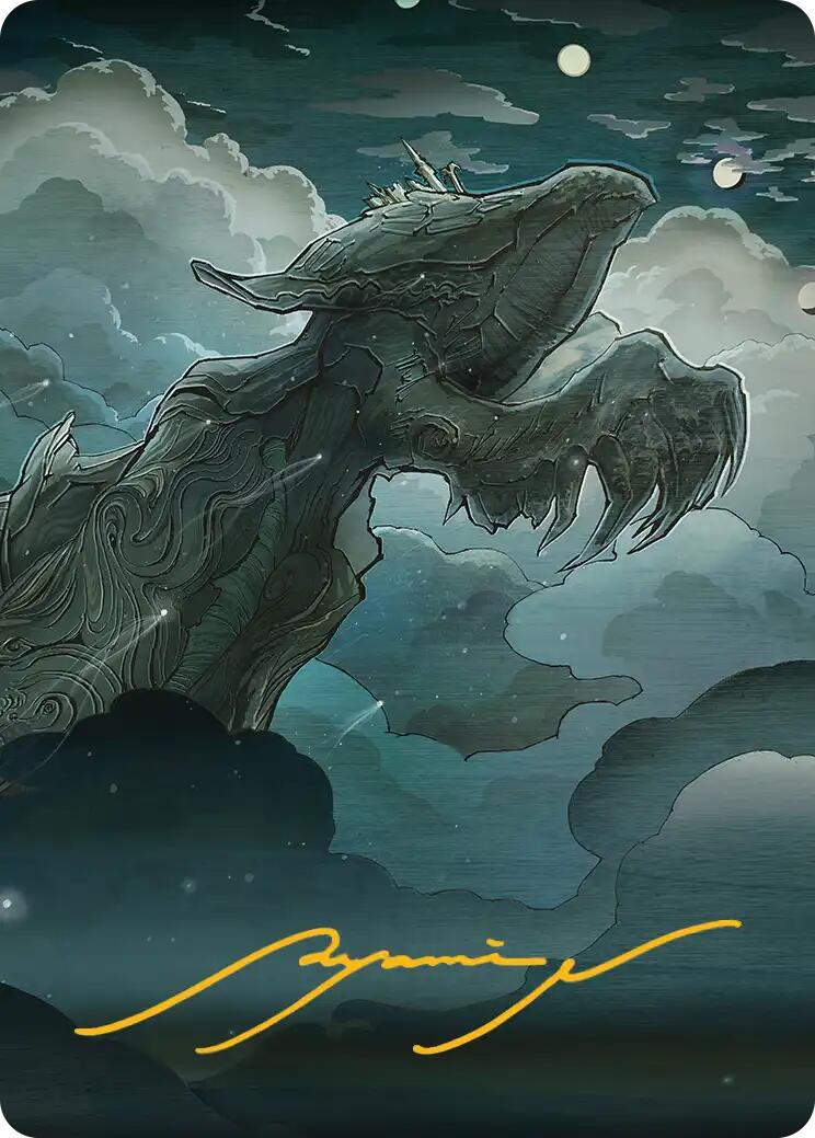 Sin, Spira's Punishment Art Card (Gold-Stamped Signature) [FINAL FANTASY Art Series] | Jomio and Rueliete's Cards and Comics