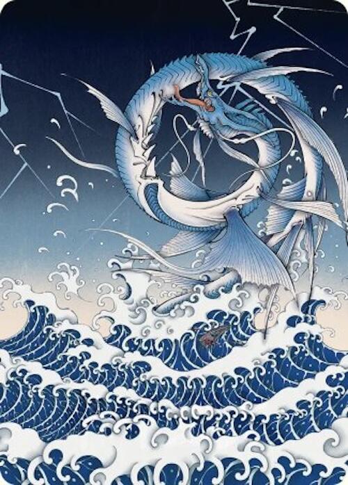 Summon: Leviathan Art Card [FINAL FANTASY Art Series] | Jomio and Rueliete's Cards and Comics