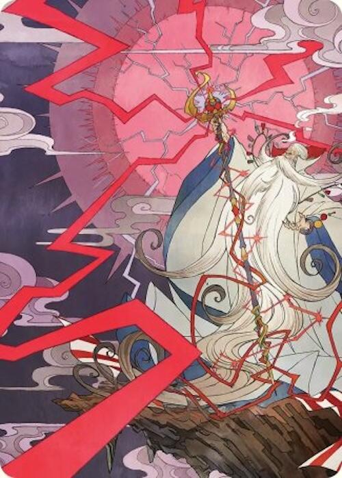 Summon: Esper Ramuh Art Card [FINAL FANTASY Art Series] | Jomio and Rueliete's Cards and Comics