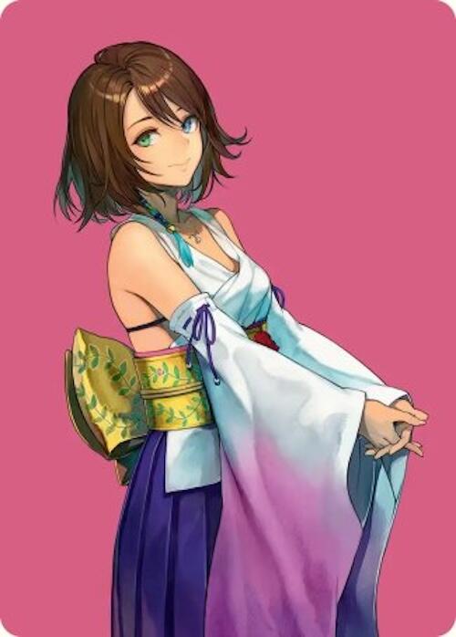 Yuna, Hope of Spira Art Card [FINAL FANTASY Art Series] | Jomio and Rueliete's Cards and Comics