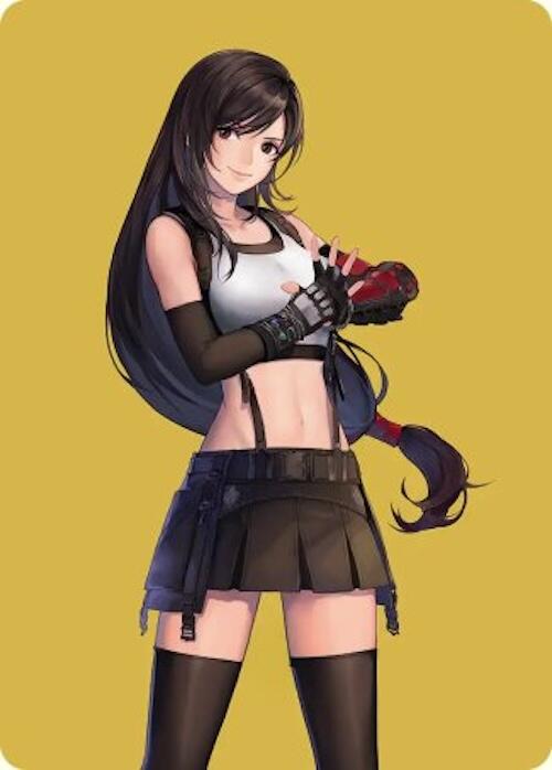 Tifa, Martial Artist Art Card [FINAL FANTASY Art Series] | Jomio and Rueliete's Cards and Comics