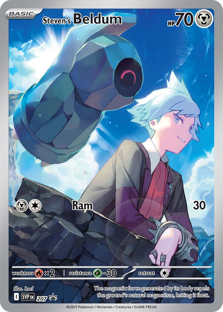 Steven's Beldum (207) [Scarlet & Violet: Black Star Promos] | Jomio and Rueliete's Cards and Comics