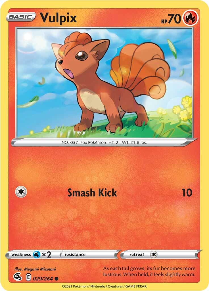 Vulpix (029/264) [Sword & Shield: Fusion Strike] | Jomio and Rueliete's Cards and Comics