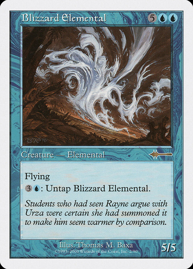 Blizzard Elemental [Beatdown] | Jomio and Rueliete's Cards and Comics