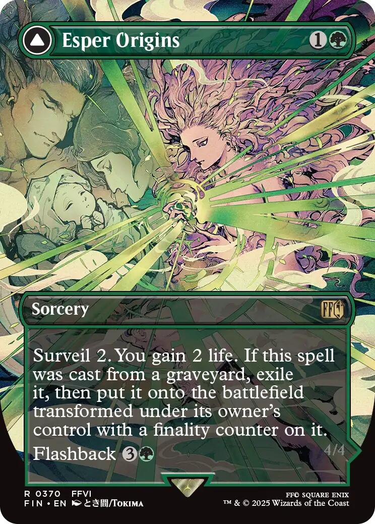 Esper Origins // Summon: Esper Maduin (Borderless) [FINAL FANTASY] | Jomio and Rueliete's Cards and Comics