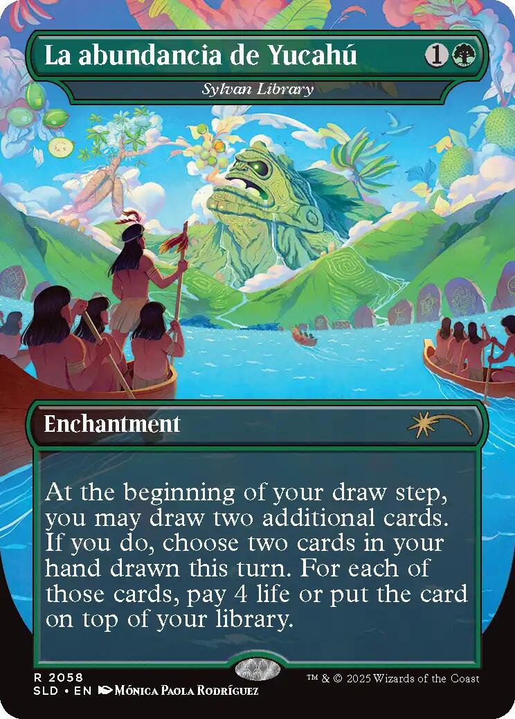 La abundancia de Yucahu - Sylvan Library [Secret Lair Drop Series] | Jomio and Rueliete's Cards and Comics