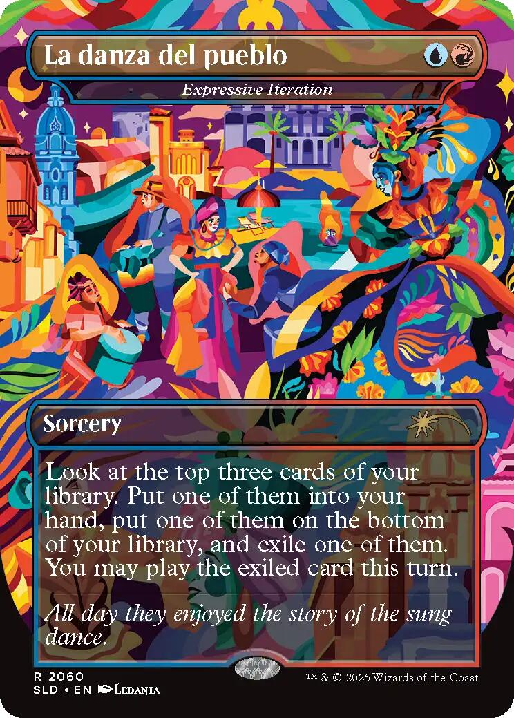 La danza del pueblo - Expressive Iteration [Secret Lair Drop Series] | Jomio and Rueliete's Cards and Comics