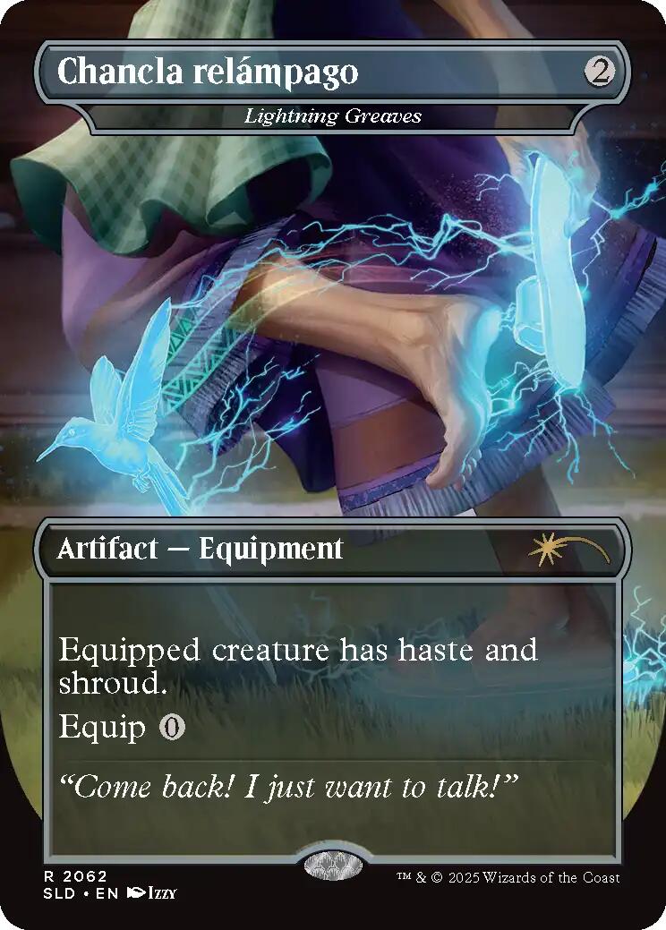 Chancla relampago - Lightning Greaves [Secret Lair Drop Series] | Jomio and Rueliete's Cards and Comics