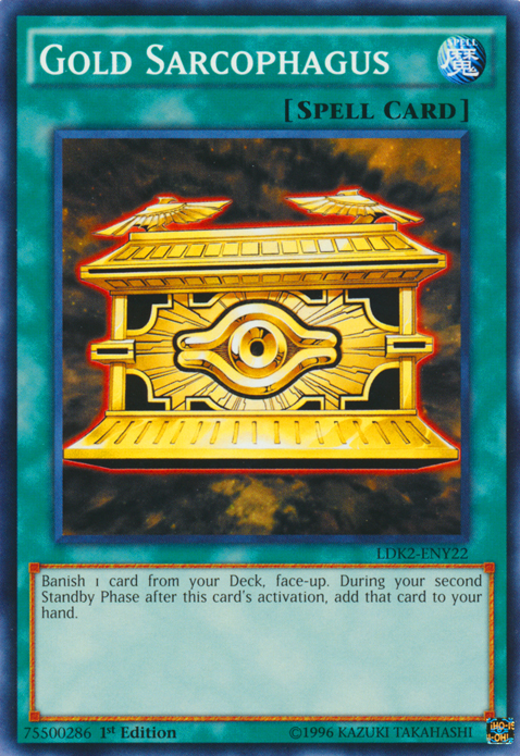Gold Sarcophagus [LDK2-ENY22] Common | Jomio and Rueliete's Cards and Comics
