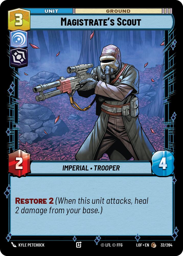 Magistrate's Scout (32/264) (32/264) [Legends of the Force] | Jomio and Rueliete's Cards and Comics