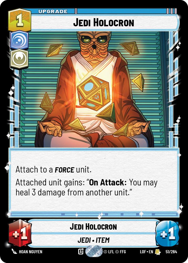 Jedi Holocron (51/264) (51/264) [Legends of the Force] | Jomio and Rueliete's Cards and Comics