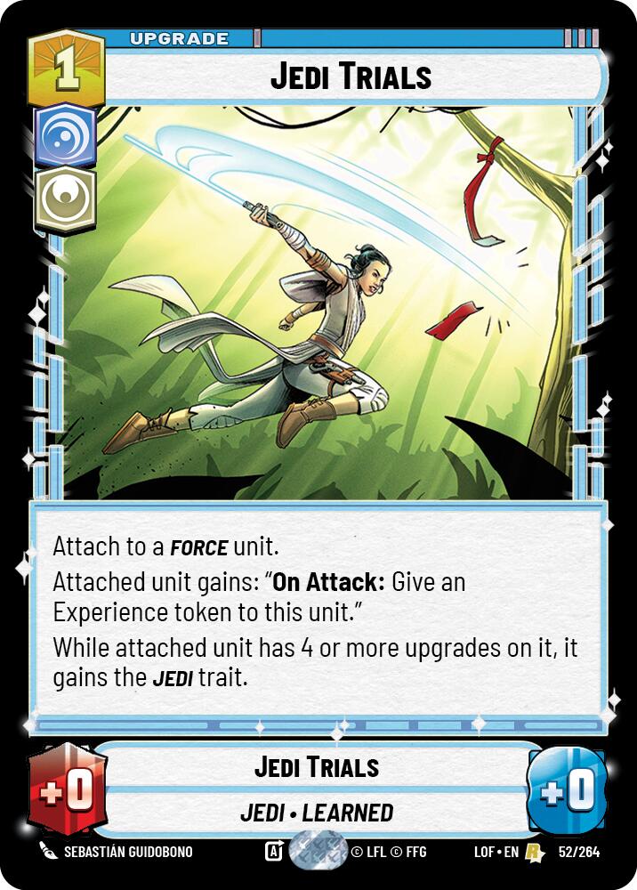 Jedi Trials (52/264) (52/264) [Legends of the Force] | Jomio and Rueliete's Cards and Comics
