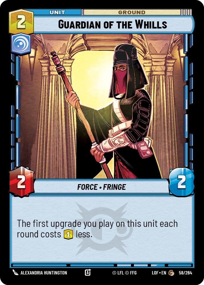Guardian of the Whills (58/264) (58/264) [Legends of the Force] | Jomio and Rueliete's Cards and Comics
