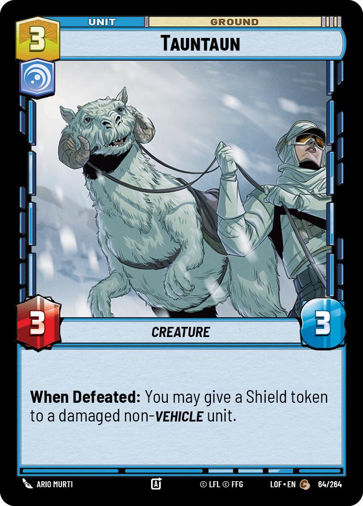Tauntaun (64/264) (64/264) [Legends of the Force] | Jomio and Rueliete's Cards and Comics