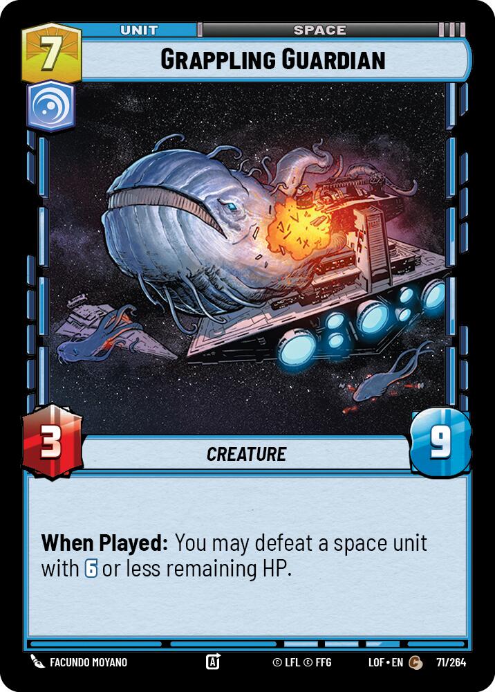 Grappling Guardian (71/264) (71/264) [Legends of the Force] | Jomio and Rueliete's Cards and Comics