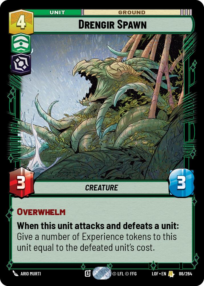 Drengir Spawn (86/264) (86/264) [Legends of the Force] | Jomio and Rueliete's Cards and Comics