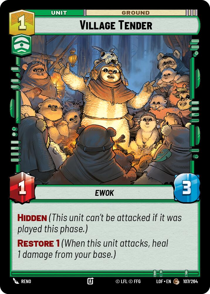 Village Tender (107/264) (107/264) [Legends of the Force] | Jomio and Rueliete's Cards and Comics