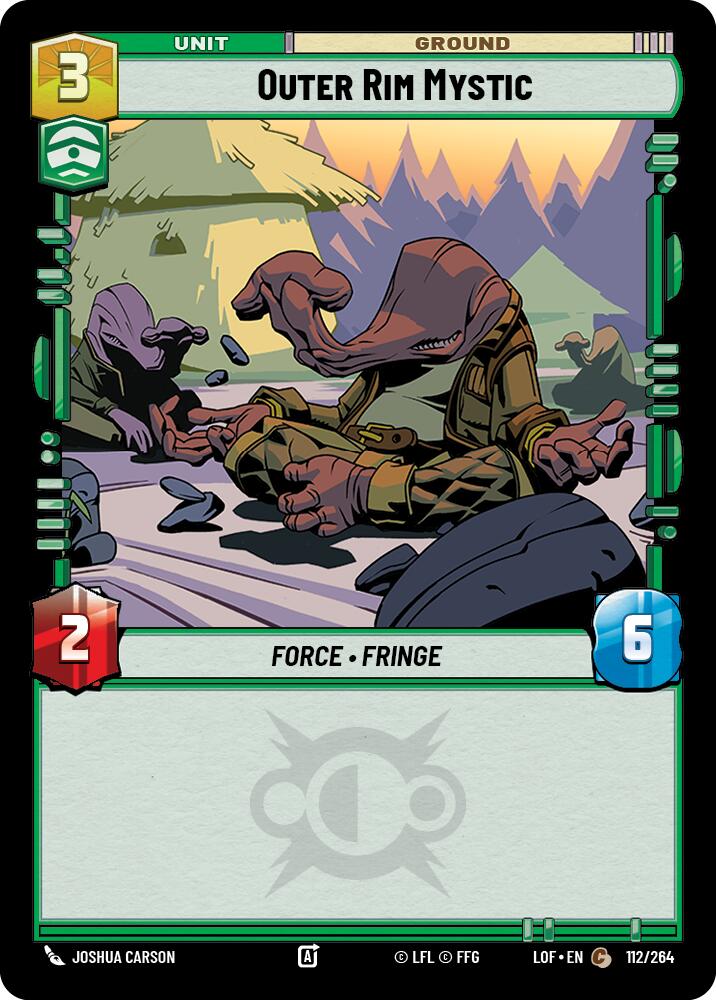 Outer Rim Mystic (112/264) (112/264) [Legends of the Force] | Jomio and Rueliete's Cards and Comics