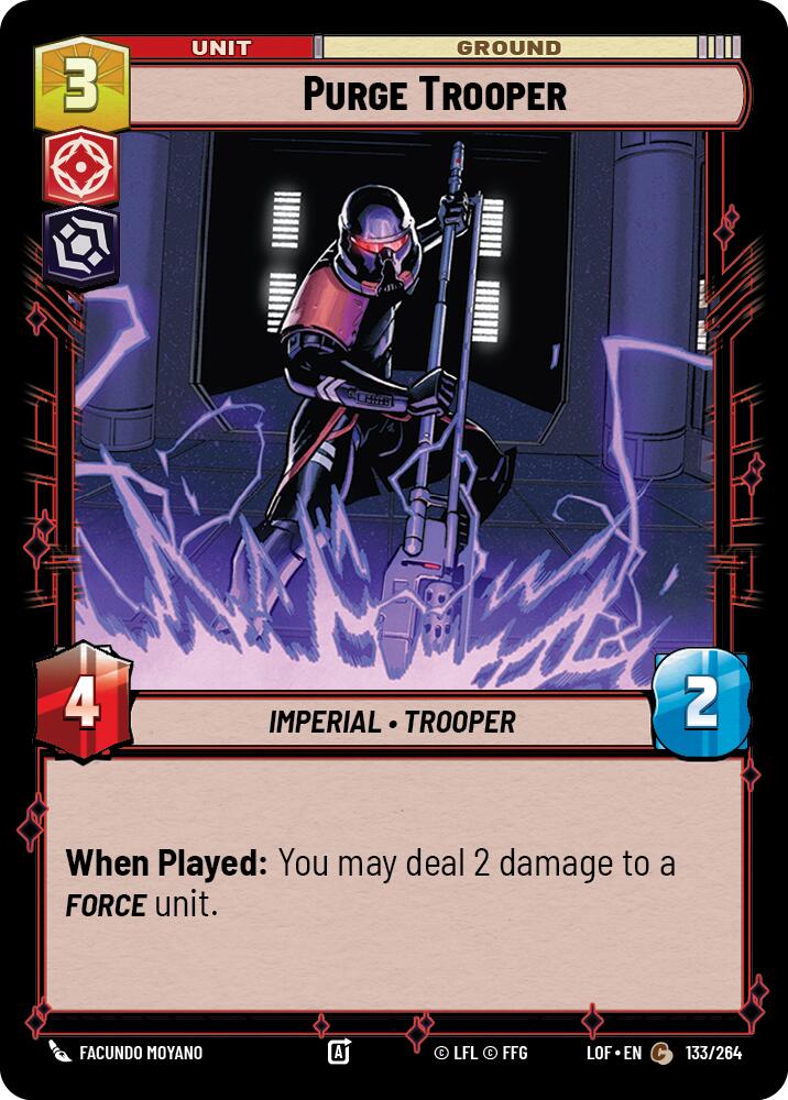 Purge Trooper (133/264) (133/264) [Legends of the Force] | Jomio and Rueliete's Cards and Comics