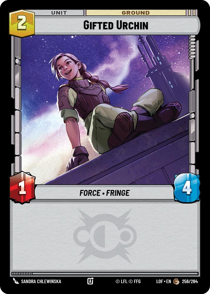 Gifted Urchin (256/264) (256/264) [Legends of the Force] | Jomio and Rueliete's Cards and Comics
