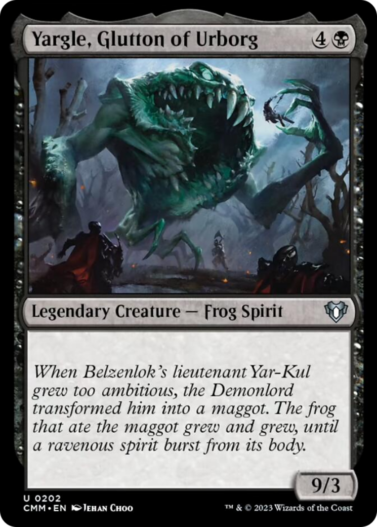 Yargle, Glutton of Urborg [Commander Masters] | Jomio and Rueliete's Cards and Comics