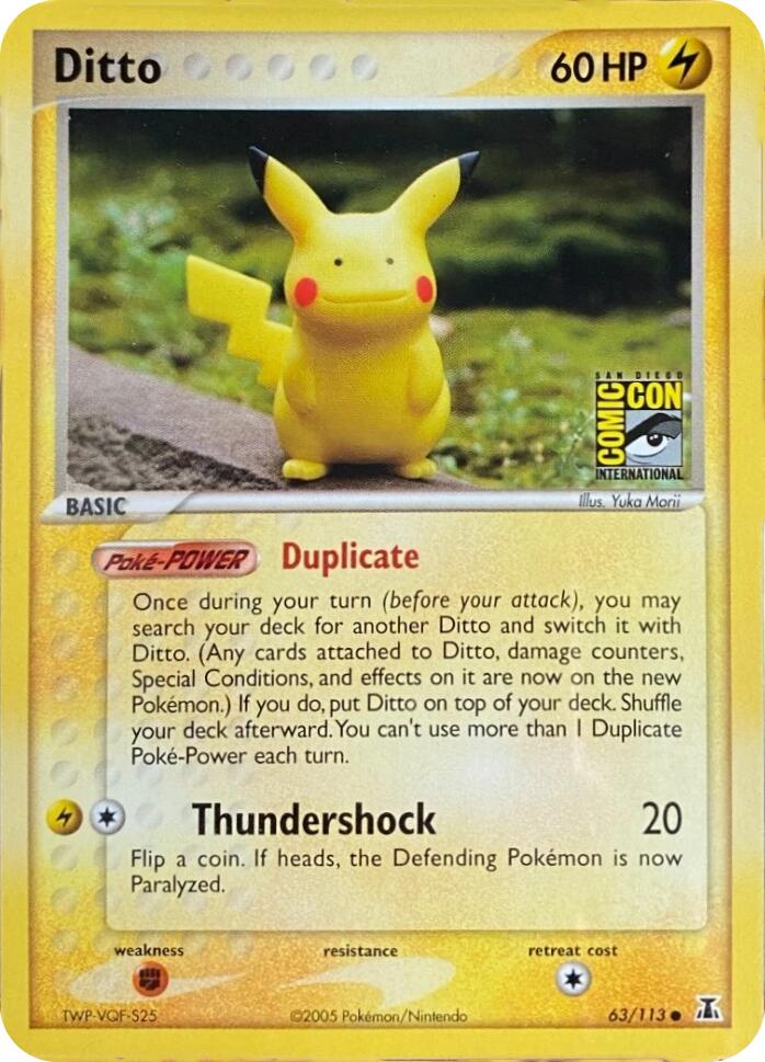 Ditto (39/113) (San Diego Comic-Con Stamp) [Miscellaneous Cards] | Jomio and Rueliete's Cards and Comics