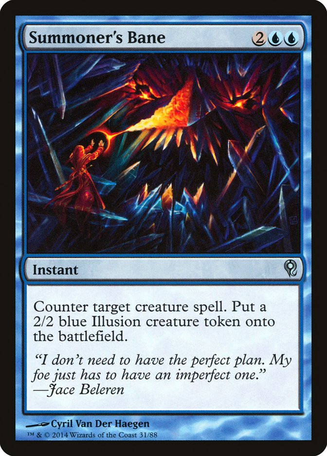 Summoner's Bane [Duel Decks: Jace vs. Vraska] | Jomio and Rueliete's Cards and Comics