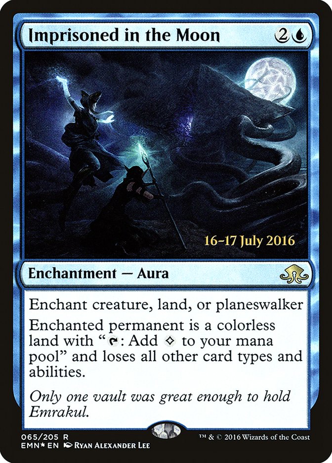 Imprisoned in the Moon [Eldritch Moon Prerelease Promos] | Jomio and Rueliete's Cards and Comics