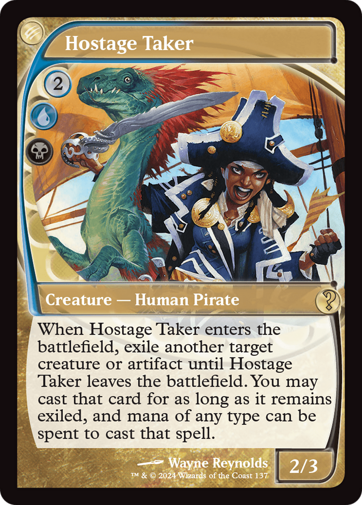 Hostage Taker (Future Sight) [Mystery Booster 2] | Jomio and Rueliete's Cards and Comics