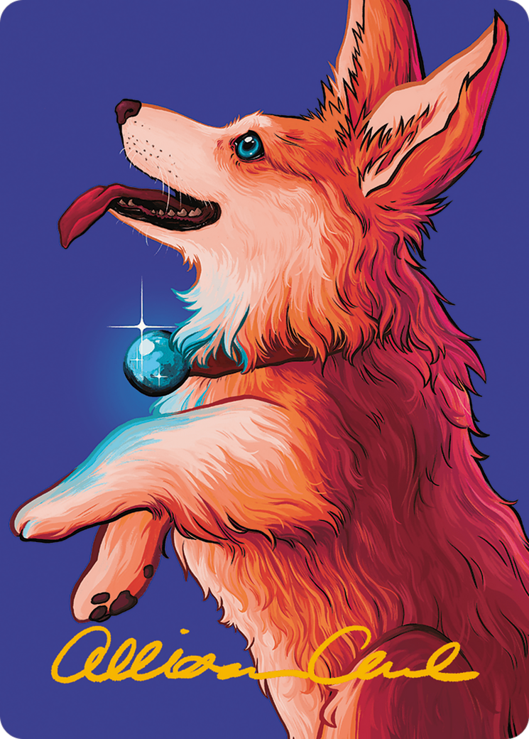 Phelia, Exuberant Shepherd Art Card (Gold-Stamped Signature) [Modern Horizons 3 Art Series] | Jomio and Rueliete's Cards and Comics