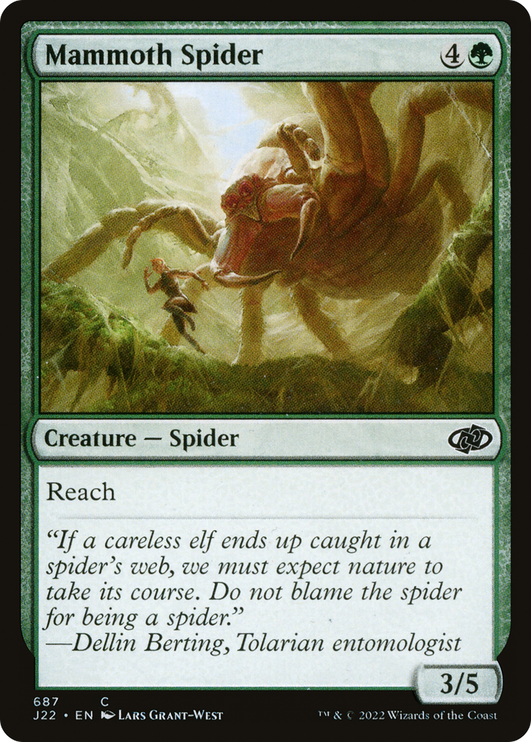 Mammoth Spider [Jumpstart 2022] | Jomio and Rueliete's Cards and Comics