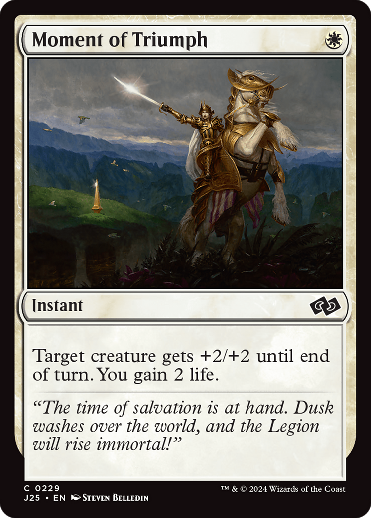 Moment of Triumph [Foundations Jumpstart] | Jomio and Rueliete's Cards and Comics