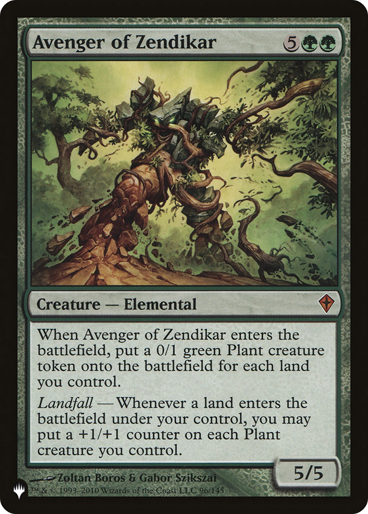 Avenger of Zendikar [The List] | Jomio and Rueliete's Cards and Comics