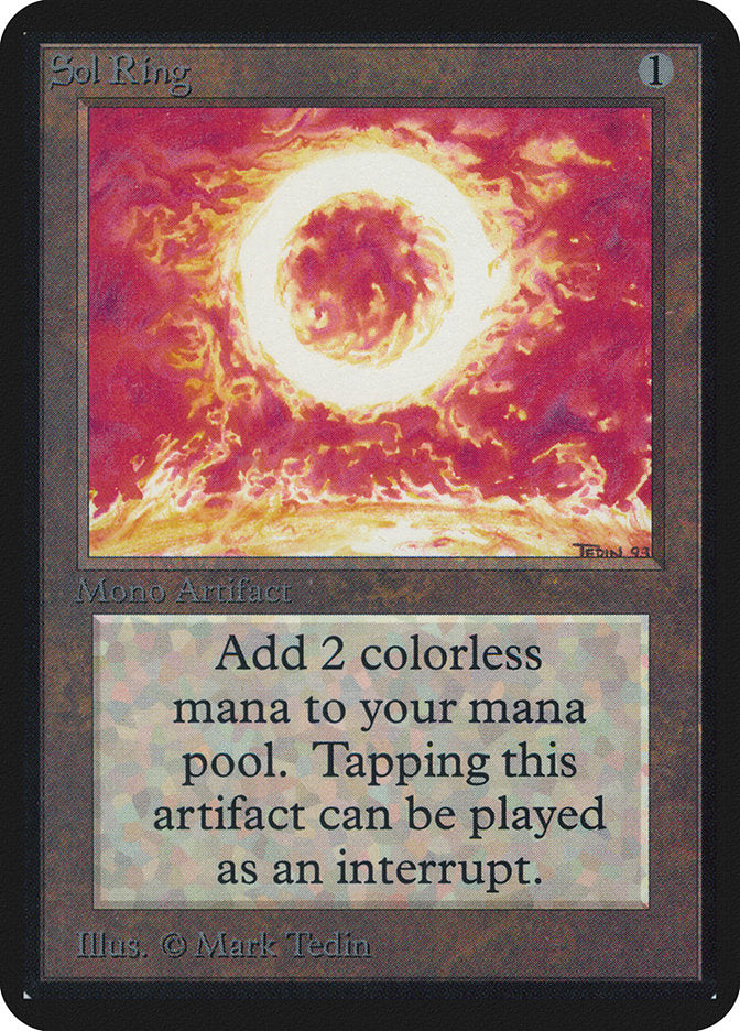 Sol Ring [Alpha Edition] | Jomio and Rueliete's Cards and Comics