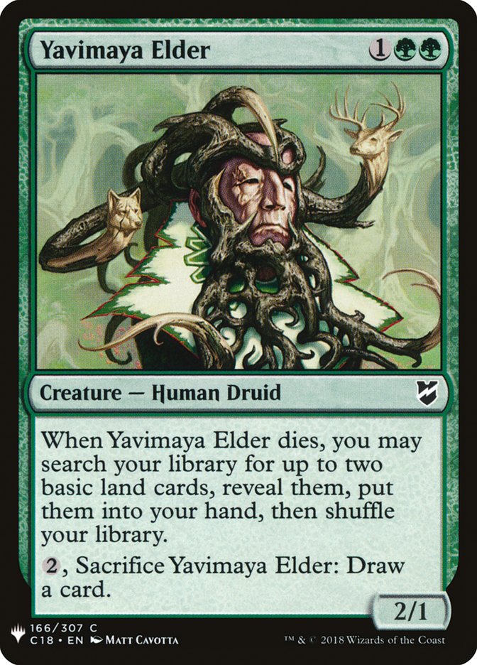 Yavimaya Elder [Mystery Booster] | Jomio and Rueliete's Cards and Comics