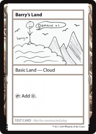 Barry's Land (2021 Edition) [Mystery Booster Playtest Cards] | Jomio and Rueliete's Cards and Comics