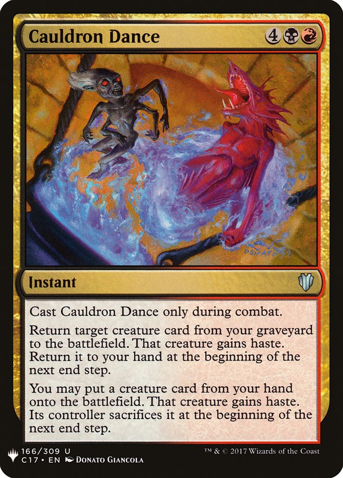 Cauldron Dance [Mystery Booster] | Jomio and Rueliete's Cards and Comics