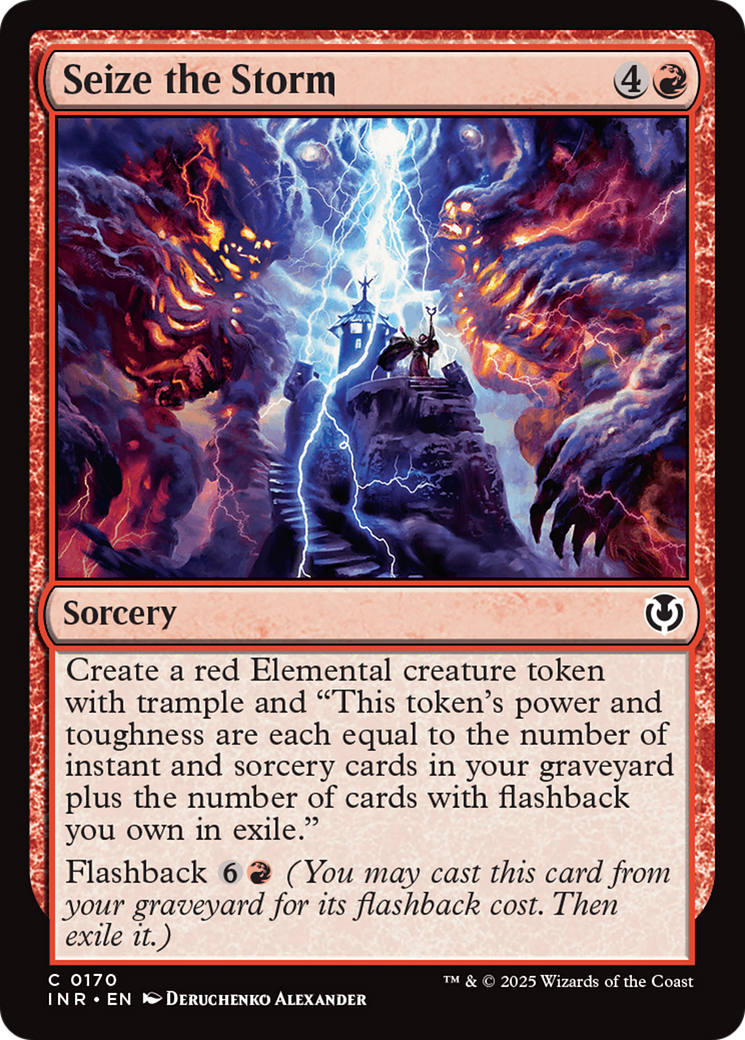 Seize the Storm [Innistrad Remastered] | Jomio and Rueliete's Cards and Comics