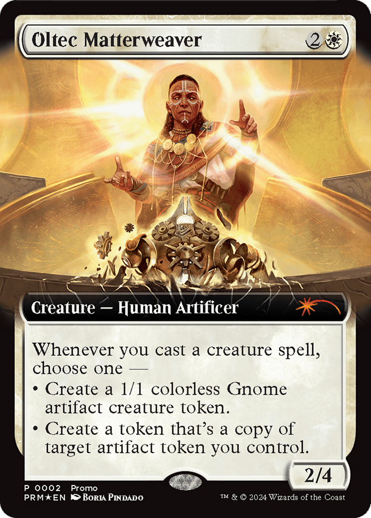 Oltec Matterweaver (Extended Art) [Wizards Play Network 2024] | Jomio and Rueliete's Cards and Comics