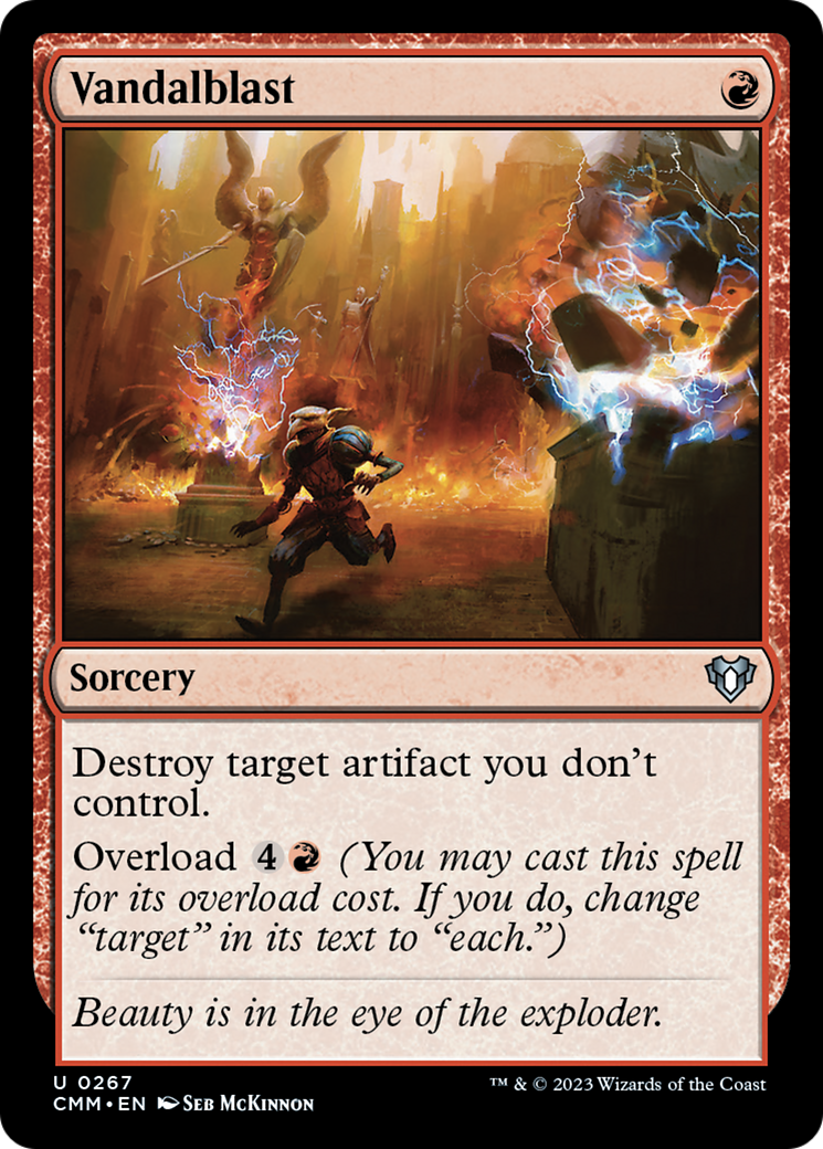 Vandalblast [Commander Masters] | Jomio and Rueliete's Cards and Comics