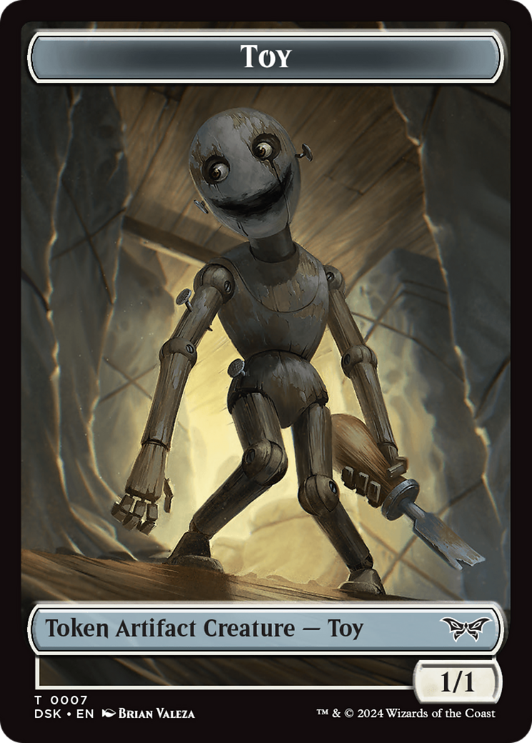Toy Token [Duskmourn: House of Horror Tokens] | Jomio and Rueliete's Cards and Comics